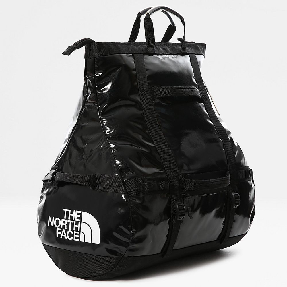 The North Face Duffel Bag Mens Australia - The North Face Base Camp Rolltop Bag - Small Black (QTP-4